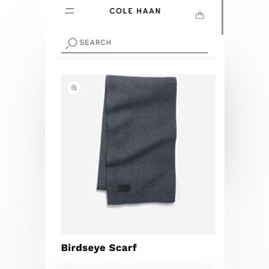 Cole Haan: Birdseye Scarf